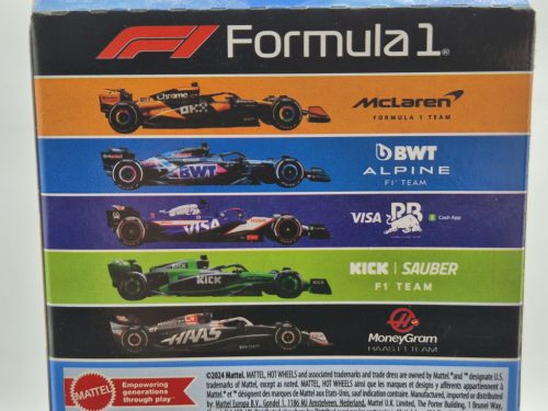 Hot Wheels – 5-dielna sada áut – Formula 1 – F1 – Hot Wheels – 1:64