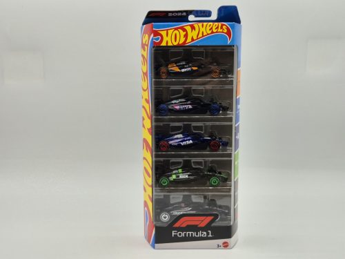 Hot Wheels – 5-dielna sada áut – Formula 1 – F1 – Hot Wheels – 1:64