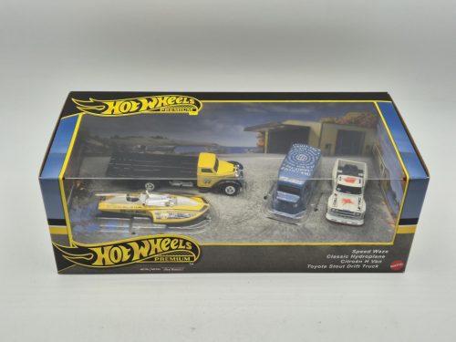 Hot Wheels Premium – 4-dielna dioráma sada – Speed Waze – Hot Wheels – 1:64