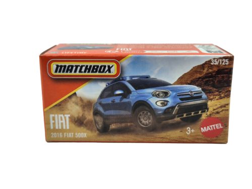 Fiat 500X (2016) – 35/125 – Matchbox – 1:64
