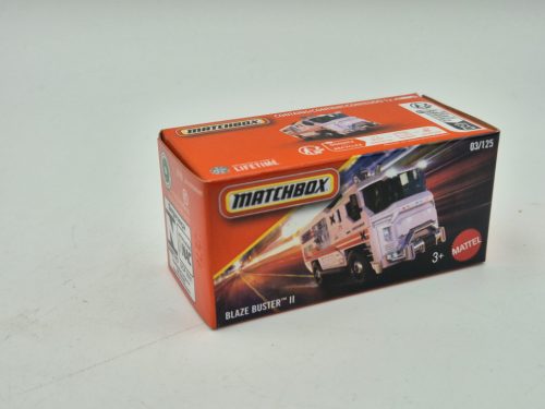 Blaze Buster II – hasičské vozidlo – 03/125 – Matchbox – 1:64