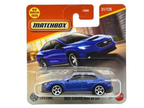 Subaru WRX S4 STI (2024) – 31/125 – Matchbox – 1:64