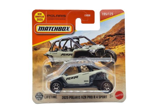 Polaris RZR PRO R 4 Sport (2025) – 105/125 – Matchbox – 1:64