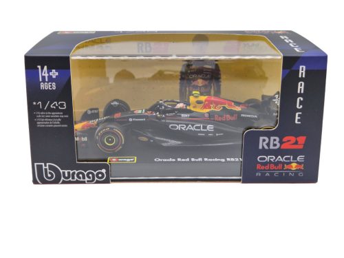 Red Bull RB21 F1 #22 (2025) – Yuki Tsunoda – S JAZDCOM – Bburago – 1:43