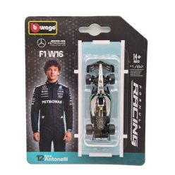   Mercedes GP W16 F1 #12 (2025) – Andrea Kimi Antonelli – Bburago – 1:64