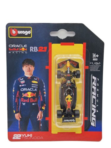 Red Bull RB21 F1 #22 (2025) – Yuki Tsunoda – Bburago – 1:64