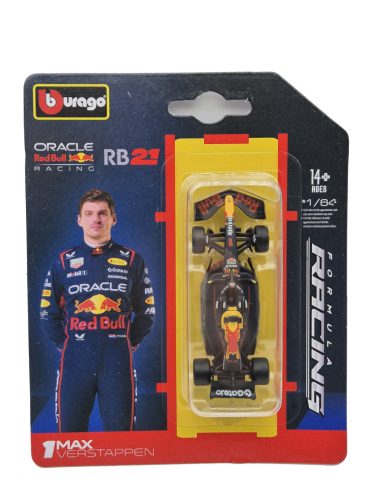 Red Bull RB21 F1 #1 (2025) – Max Verstappen – Bburago – 1:64 1/64 model auta