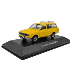   Renault R12 Break SW / Dacia (1973) – žltá – Edicola – 1:43