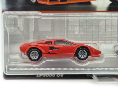 Hot Wheels Premium - Duo Pack - Lamborghini Countach LP5000 QV - Lancia Stratos Zero - Hot Wheels - 1:64