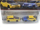Hot Wheels Premium - Duo Pack - Honda Civic Type R (EK9) '99 - Honda Civic Type R - Hot Wheels - 1:64