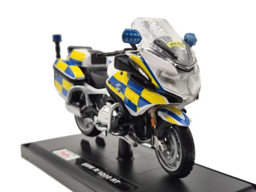 BMW R1200RT police UK - Britský policajný motocykel - Maisto - 1:18