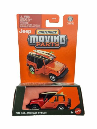 Matchbox Moving Parts - Jeep Wrangler Rubicon (2016) - Matchbox - 1:64