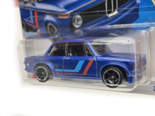 Hot Wheels BMW 2002 - ’70s vs. ’90s 5/10 - 77/250 - modré - Hot Wheels - 1:64