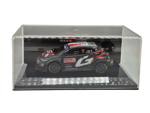 Toyota Yaris GR Rally1 – Gazoo Racing WRT (2024) – #17 – Sébastien Ogier – Vincent Landais – Bburago – 1:43 1/43 model auta
