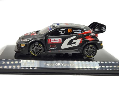 Toyota Yaris GR Rally1 – Gazoo Racing WRT (2024) – #69 – Kalle Rovanperä – Jonne Halttunen – Bburago – 1:43 1/43 model auta