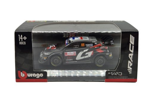 Toyota Yaris GR Rally1 – Gazoo Racing WRT (2024) – #69 – Kalle Rovanperä – Jonne Halttunen – Bburago – 1:43 1/43 model auta