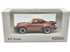 Porsche 911 930 Turbo Coupe (1978) – medená červená – Norev – 1:43 1/43 model auta
