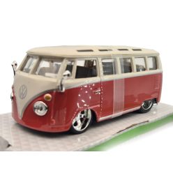  Volkswagen VW T1 Samba Minibus Custom (1967) - Bburago - 1:32 1/32 model auta