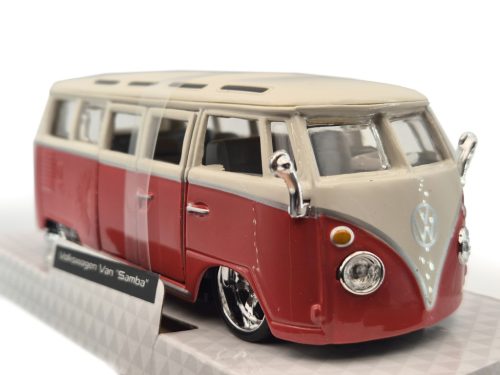 Volkswagen VW T1 Samba Minibus Custom (1967) - Bburago - 1:32 1/32 model auta
