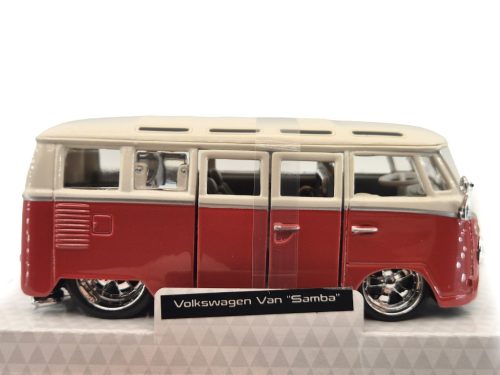 Volkswagen VW T1 Samba Minibus Custom (1967) - Bburago - 1:32 1/32 model auta