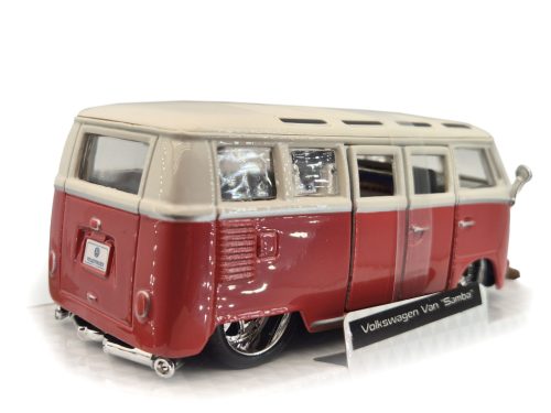 Volkswagen VW T1 Samba Minibus Custom (1967) - Bburago - 1:32 1/32 model auta
