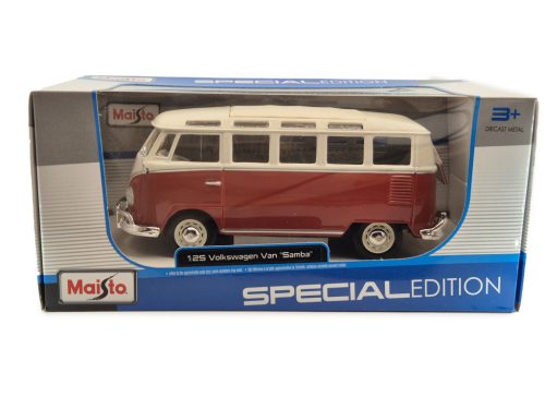 Volkswagen VW T1 Samba Minibus (1962) - Maisto - 1:25 1/25 model auta