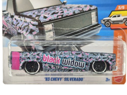 Hot Wheels ’83 Chevy Silverado - Truckin’ Along 3/5 - 42/250 - Hot Wheels - 1:64 1/64 model auta