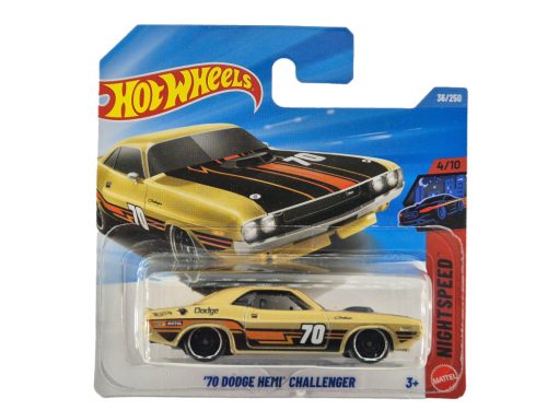 Hot Wheels ’70 Dodge Hemi Challenger - Night Speed 4/10 - 36/250 - Hot Wheels - 1:64 1/64 model auta 