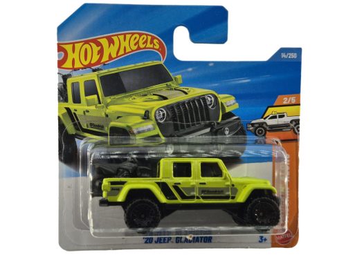 Hot Wheels ’20 Jeep Gladiator - Truckin’ Along 2/5 - 14/250 - Hot Wheels - 1:64 1/64 model auta 