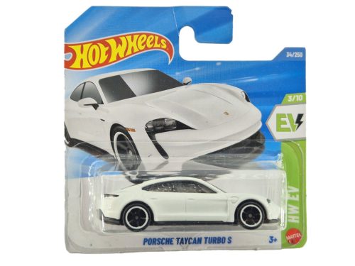 Hot Wheels Porsche Taycan Turbo S - HW EV 3/10 - 34/250 - Hot Wheels - 1:64 1/64 model auta