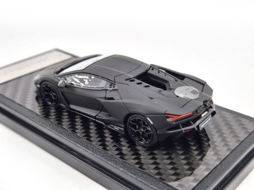 Lamborghini Revuelto Hybrid (2023) – matná čierna – LCD Model – 1:64 1/64 model auta