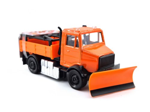 Snehový pluh - Truck Road Security - Bburago - model auta 1:43 