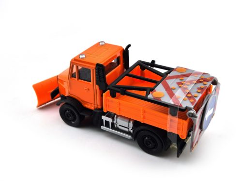 Snehový pluh - Truck Road Security - Bburago - model auta 1:43 