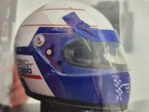 Prilba - Alain Prost (1990) - Edicola - 1:5 - s malou chybou