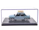 Skoda 120L (1984) - so strešným nosičom a sánkami - tyrkysová - Abrex - model auta 1:43
