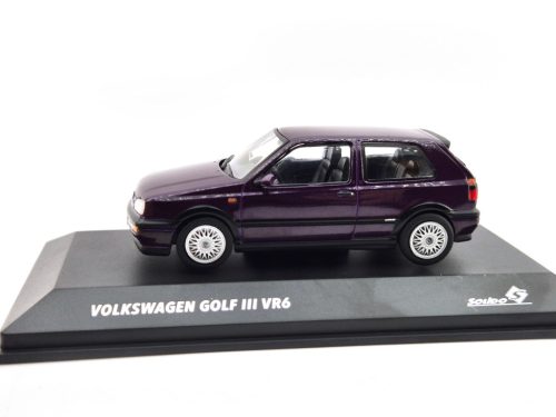 Volkswagen VW Golf III VR6 (1994) - fialová - Solido - model auta 1:43 1/43