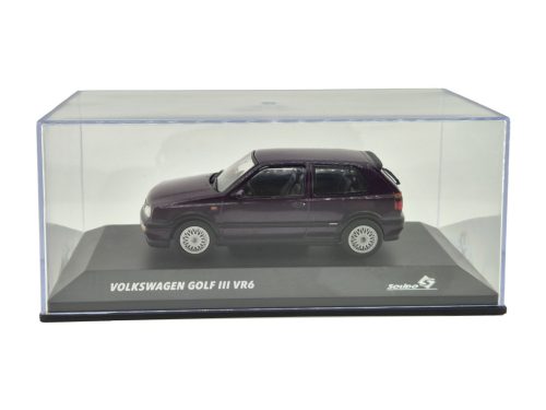 Volkswagen VW Golf III VR6 (1994) - fialová - Solido - model auta 1:43 1/43