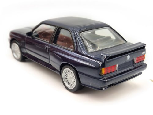 BMW E30 M3 (1986) - modrá - Norev - model auta 1:43 