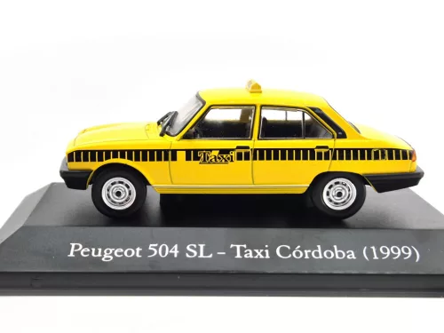 Peugeot 504 SL - Taxi Córdoba (1999) - Edicola - 1:43