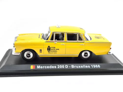 Mercedes-Benz 200 (1966) - Bruselský taxík - Edicola - 1:43