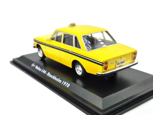 Volvo 144 (1970) - Štokholmský taxík - Edicola - 1:43