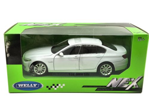 BMW F10 535i (2010) - biela - Welly - 1:24