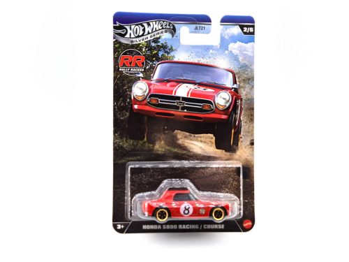 Hot Wheels Silver Series Rally Racers - Honda S800 Racing - Hot Wheels - autíčko 1:64