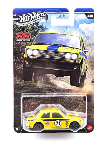 Hot Wheels Silver Series Rally Racers - Datsun 510 (1971) - Hot Wheels - autíčko 1:64