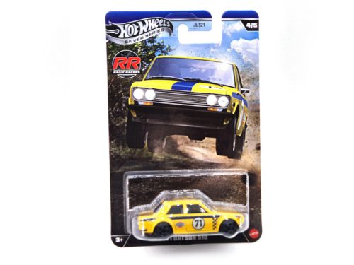 Hot Wheels Silver Series Rally Racers - Datsun 510 (1971) - Hot Wheels - autíčko 1:64