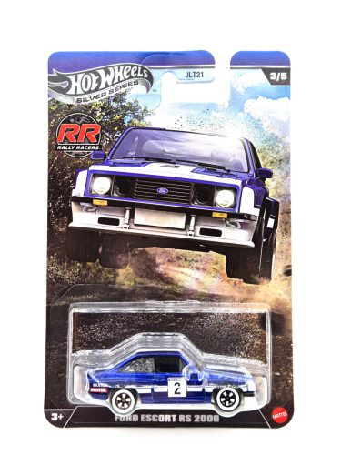 Hot Wheels Silver Series Rally Racers - Ford Escort RS 2000 - Hot Wheels - autíčko 1:64 