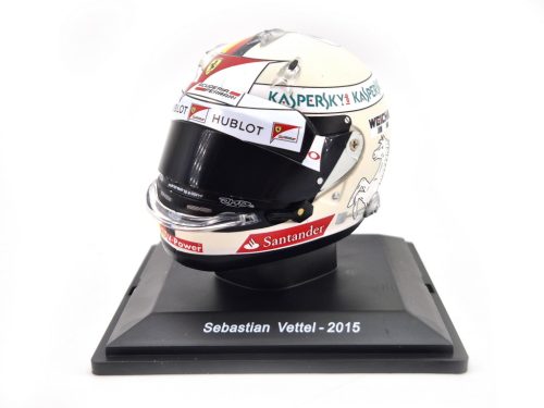 Prilba - Sebastian Vettel (2015) - Edicola - 1:5 1/5 prilba