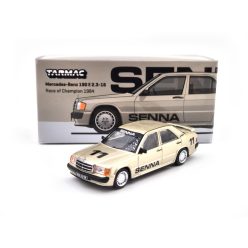  Mercedes Benz 190E 2.3 16V (1984) - #11 Ayrton Senna - Tarmac - 1:64 1/64 model auta