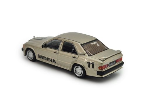 Mercedes Benz 190E 2.3 16V (1984) - #11 Ayrton Senna - Tarmac - 1:64 1/64 model auta