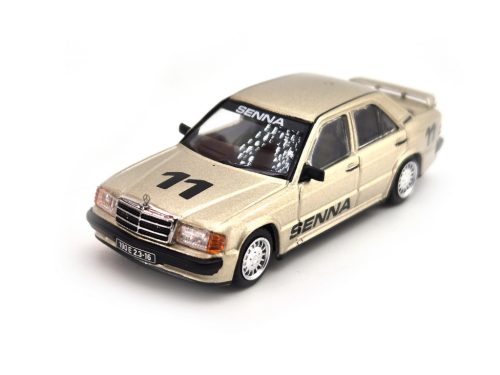 Mercedes Benz 190E 2.3 16V (1984) - #11 Ayrton Senna - Tarmac - 1:64 1/64 model auta